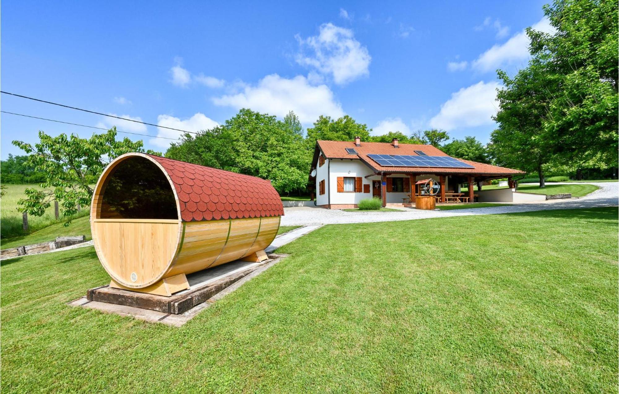 Nice Home In Glina With Sauna Donje Taboriste Exterior photo